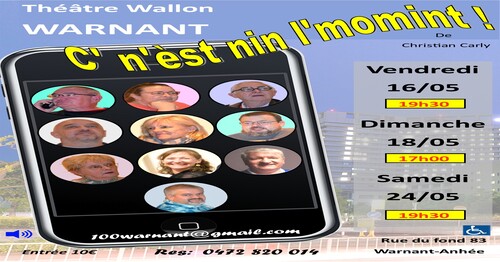 Théâtre wallon : C'n'èst nin l'momint !