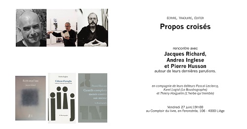 Écrire, traduire, éditer. Propos croisés