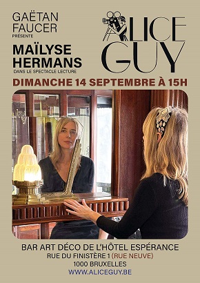 Lecture spectacle par Maïlyse Hermans à l'hôtel Espérance