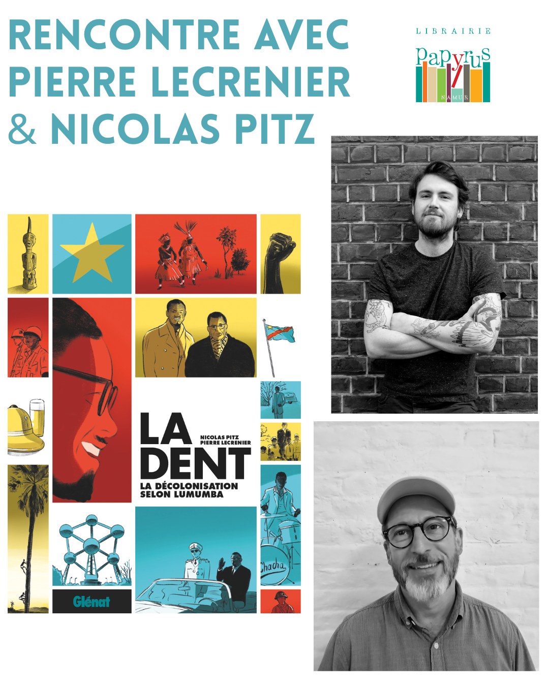 Rencontre BD avec Pierre Lecrenier et Nicolas Pitz