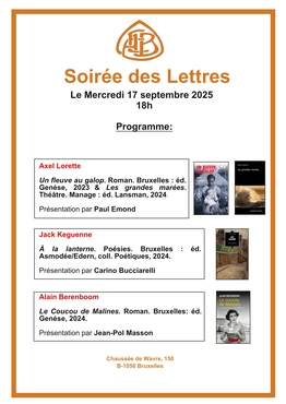 Soirée des Lettres