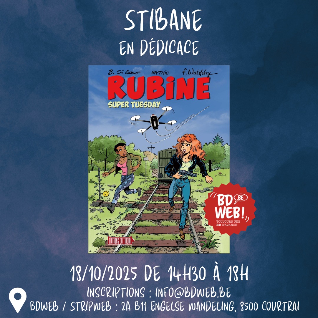 Stibane en dédicace