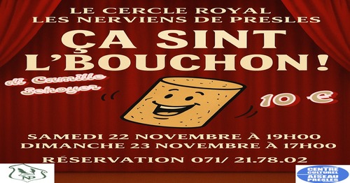 Théâtre wallon : ça sint l'bouchon !