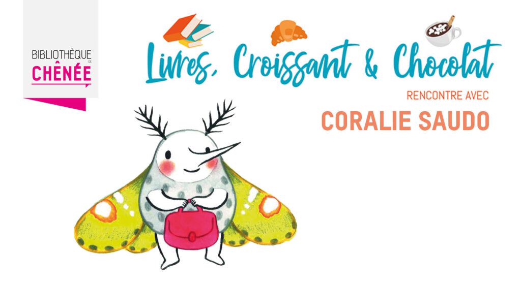 Livres, croissant et chocolat avec Coralie Saudo