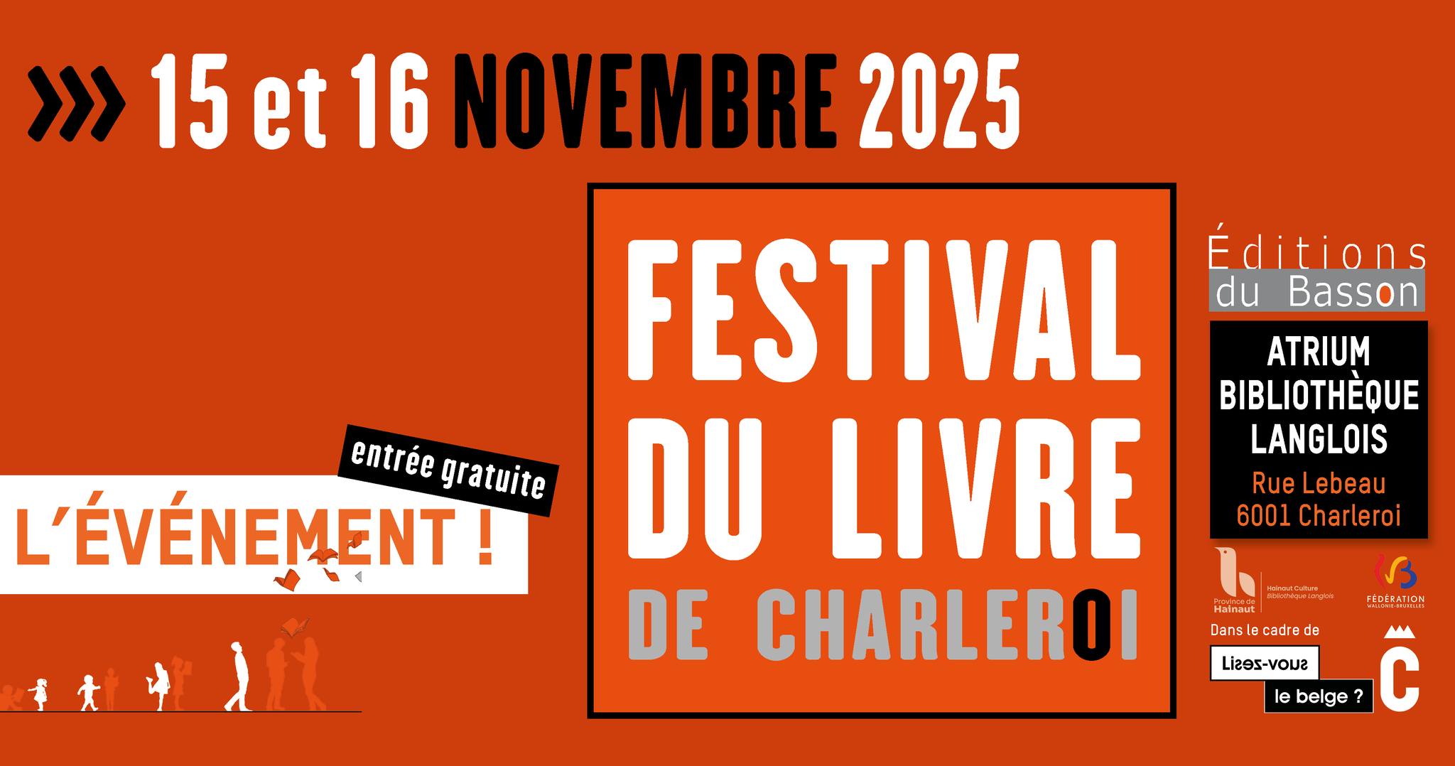 Festival du Livre de Charleroi