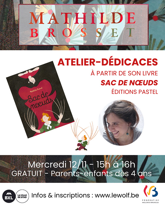 Atelier dédicaces Mathilde Brosset
