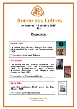 Soirée des Lettres