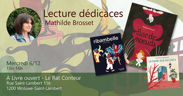 Lecture dédicaces Mathilde Brosset