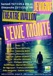 Théâtre wallon : L'ewe monte