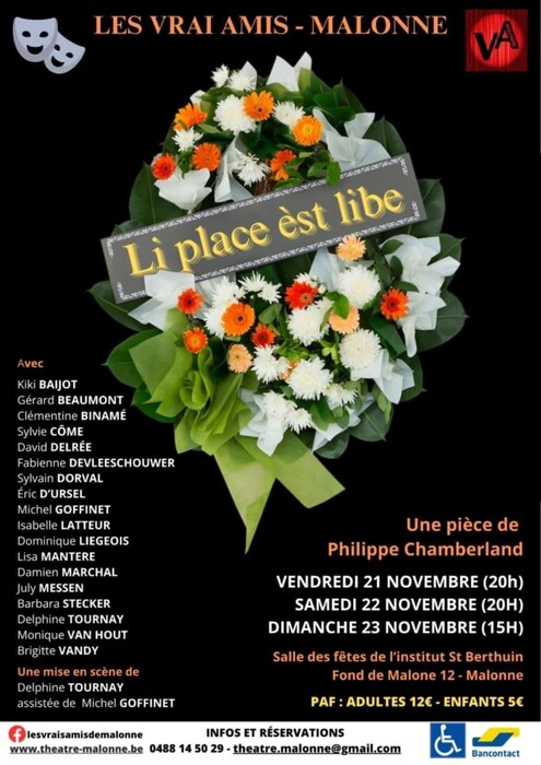 Théâtre wallon : Li place èst libe