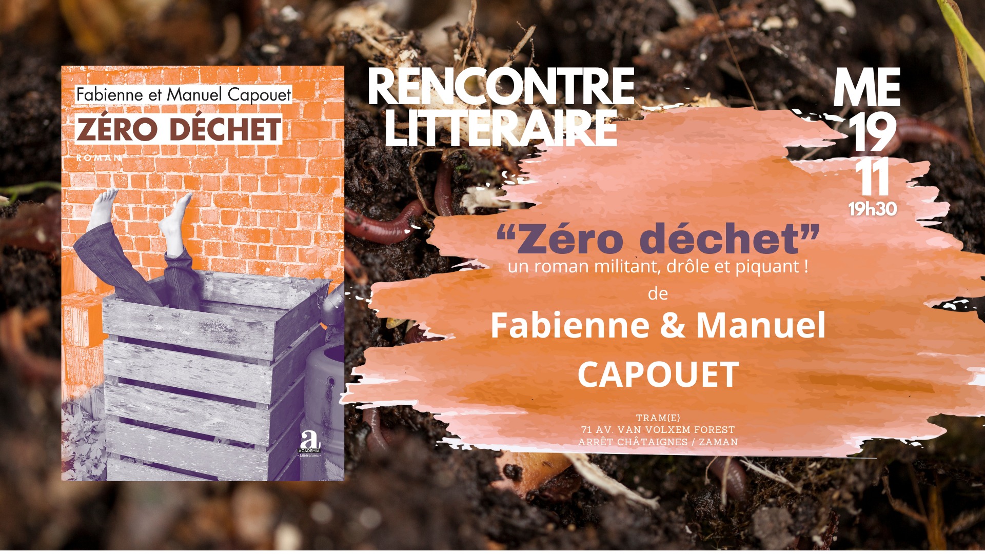 Rencontre littéraire avec Fabienne et Manuel Capouet