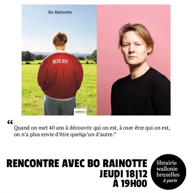 Rencontre et lecture performée avec Bo Rainotte