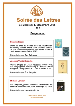 Soirée des Lettres